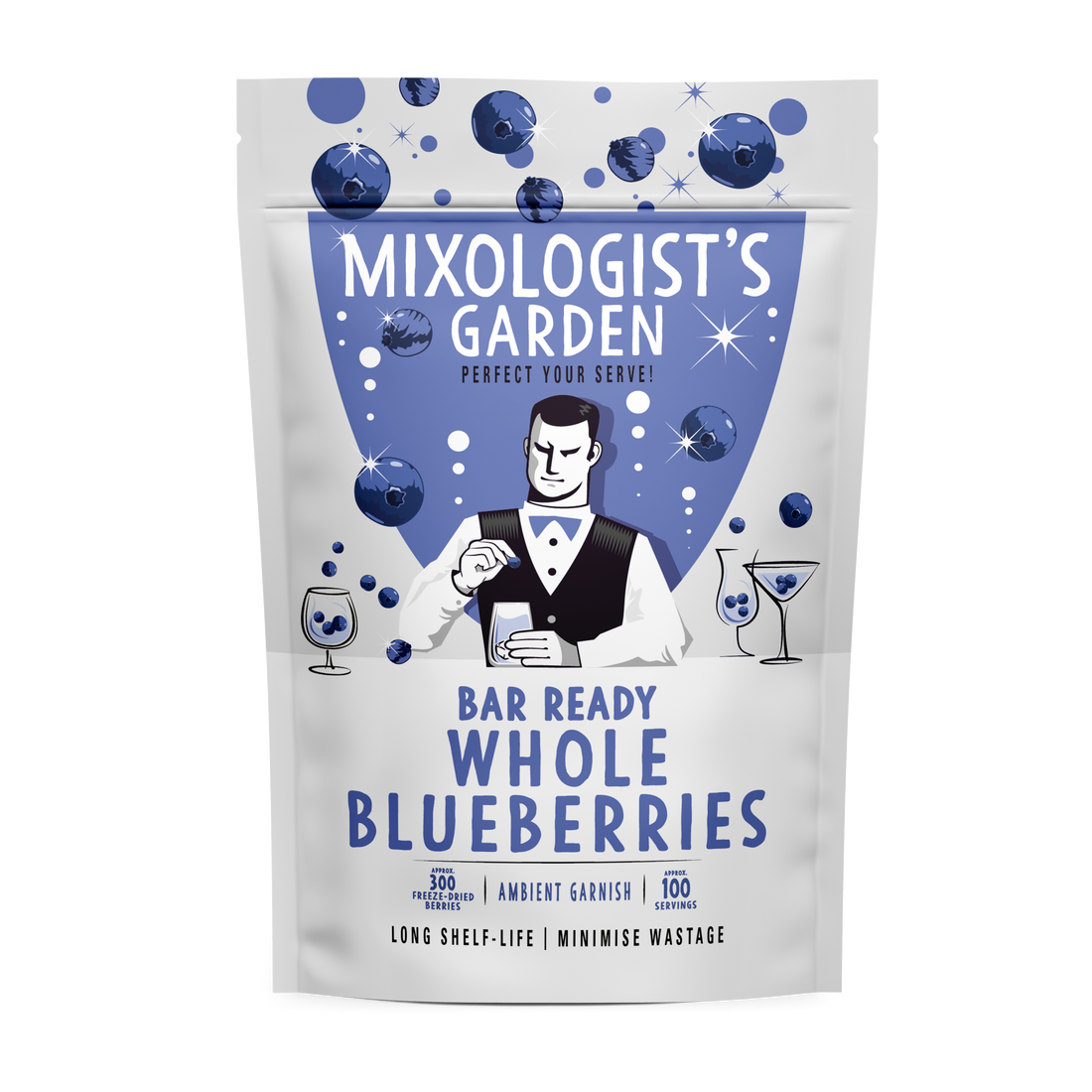 Blueberries 100 servings (100g)