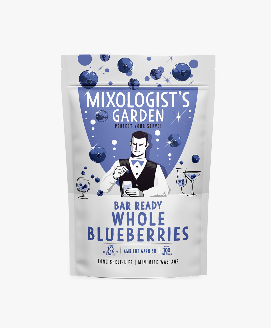 Blueberries 100 servings (100g)