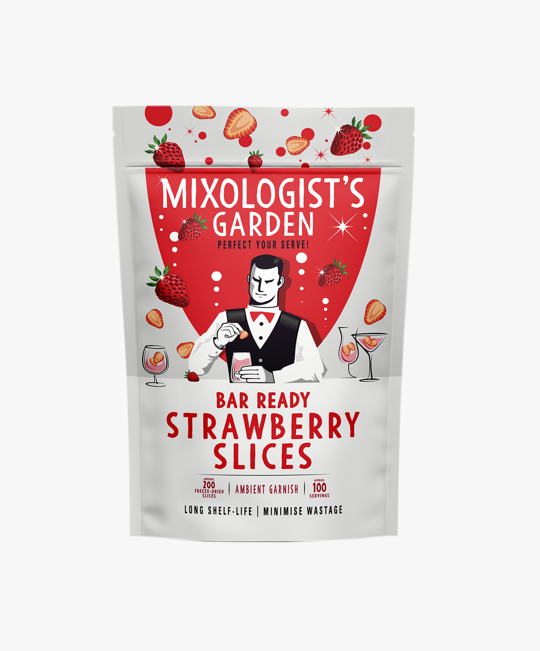 Strawberry Slices 100 servings (100g)