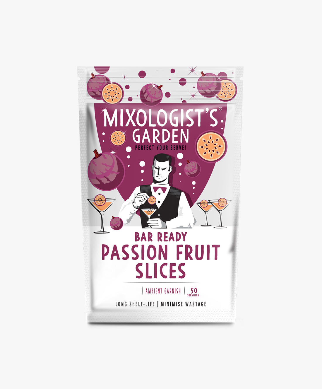 (NEW!) Passionfruit Slices (50 servings)